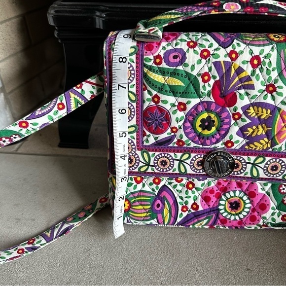 Vera Bradley Julia top handle handbag floral - Picture 13 of 13